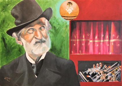 N942 Giuseppe Verdi, de Rosine Cavalié The Art Cycle