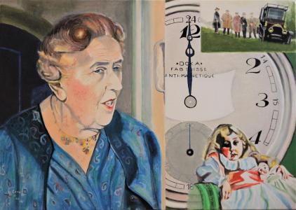 N943 Agatha Christie, de Rosine Cavalié The Art Cycle