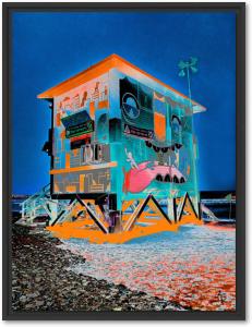 Cabane nightcolors, de Sabine Guez The Art Cycle