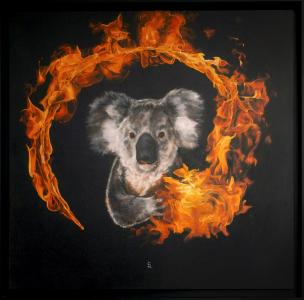 L Avertissement du Koala, de Simon Levasseur The Art Cycle
