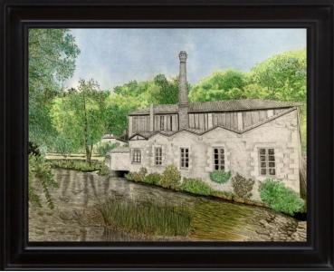 Le moulin de Rouzique, de Sandrine Piegay The Art Cycle