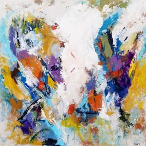 Danse des couleurs, de Sigrid Menage The Art Cycle