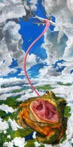Le gardien crapaud, de Simon Levasseur The Art Cycle
