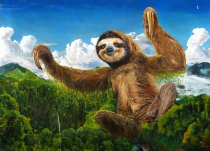 Le paresseux semeur, de Simon Levasseur The Art Cycle