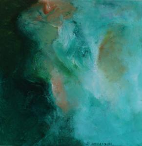 Urgence de joie turquoise, de Stella Polare Artiste The Art Cycle