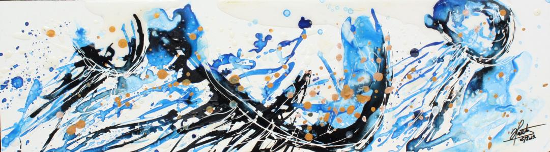 Bleu 5, de Stéphane Hauton The Art Cycle