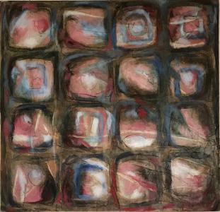 Tétragramme Roses du jardin, de Sylvia Elharar Lemberg The Art Cycle