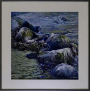 Rivière aux cailloux, de Sylvie Poirson The Art Cycle