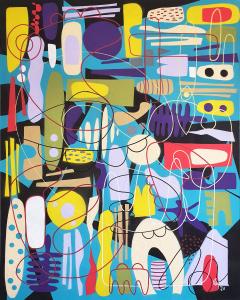 Blue Baroque Bordello, de Thierry Corpet The Art Cycle