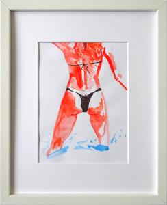 Albenga quarto acquerello, de Thierry Démure Di Nicola The Art Cycle