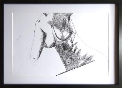 Buste féminin nu, de Thierry Démure Di Nicola The Art Cycle
