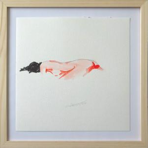 Femme endormie, de Thierry Démure Di Nicola The Art Cycle