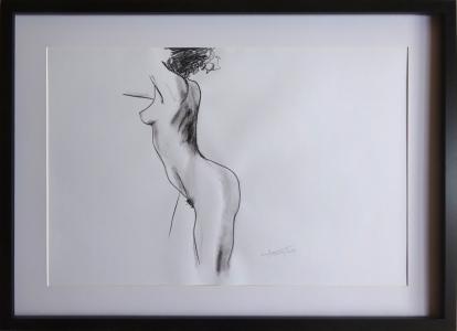 Nu féminin debout, de Thierry Démure Di Nicola The Art Cycle