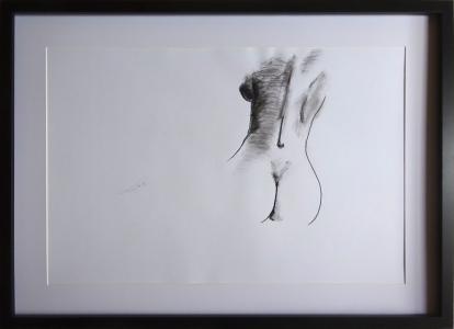Nu féminin de dos, de Thierry Démure Di Nicola The Art Cycle