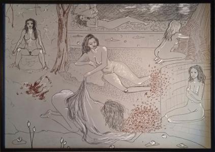 Seizième dessinate, de Thierry Démure Di Nicola The Art Cycle