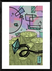 Dislocation 2 grand, de Tristan Alexandre The Art Cycle