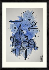 Poème Bleu 52, de Tristan Alexandre The Art Cycle