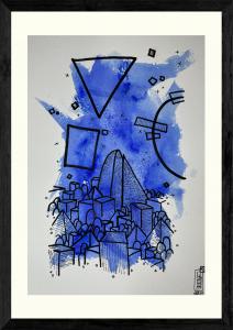 Poème Bleu 62, de Tristan Alexandre The Art Cycle