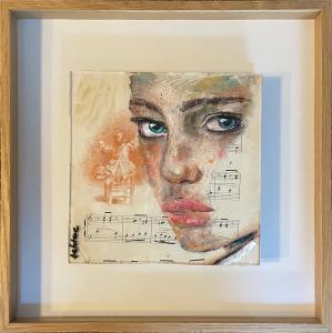 Elle aime la musique, de Valerie  Dorelle The Art Cycle