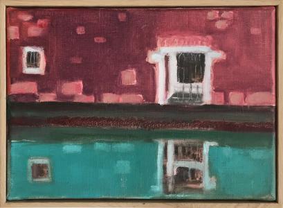 Venise mur et canal, de Vidia Ganase The Art Cycle