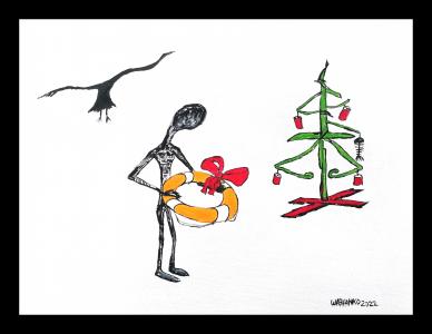 Christmas SOS gift, de Wabyanko . The Art Cycle