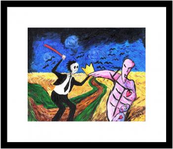 Corbeaux inspirés par Artistes célèbres, de Wabyanko . The Art Cycle
