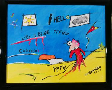 Life is Blue Tiful, de Wabyanko . The Art Cycle