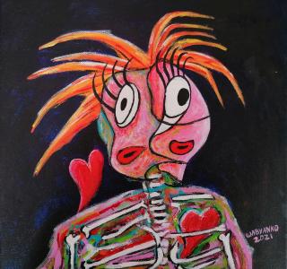 Madame Pink portrait, de Wabyanko . The Art Cycle
