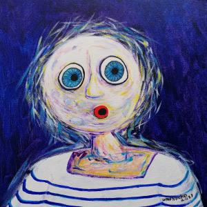 Monsieur Lune Marinière, de Wabyanko . The Art Cycle