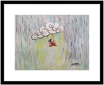Nuage Balancoire, de Wabyanko . The Art Cycle