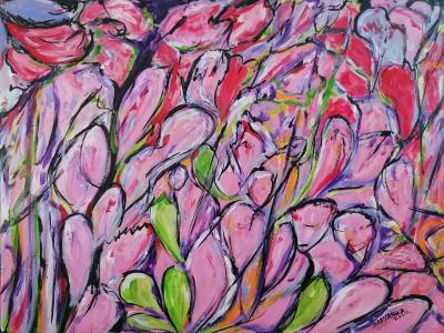 Petales abstraction, de Wabyanko . The Art Cycle