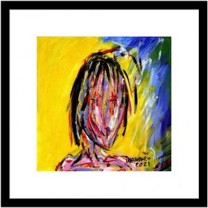 Portrait abstrait 619, de Wabyanko . The Art Cycle