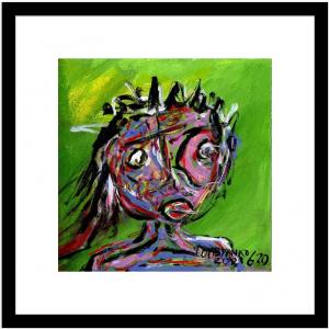Portrait abstrait 620, de Wabyanko . The Art Cycle