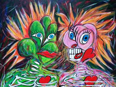 Portrait des Amoureux, de Wabyanko . The Art Cycle