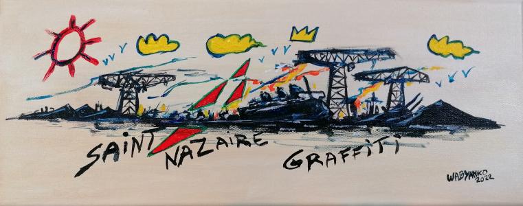 Saint Nazaire Graffiti, de Wabyanko . The Art Cycle