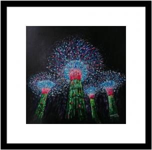 Singapore Christmas tree, de Wabyanko . The Art Cycle