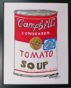 Tomato soup Artist Not Inside, de Wabyanko . The Art Cycle