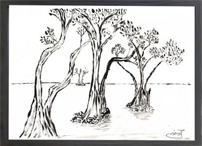 Les pieds dans l eau, de Marie Pelegrin The Art Cycle