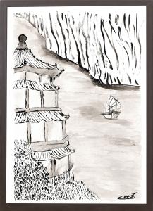 Voyage en Asie, de Marie Pelegrin The Art Cycle