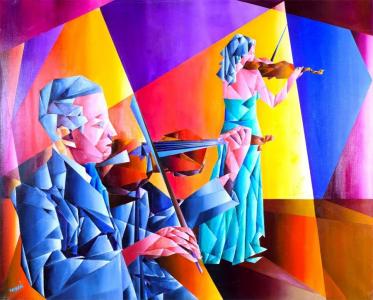 Harmonie des archets, de Joseph Zanni The Art Cycle
