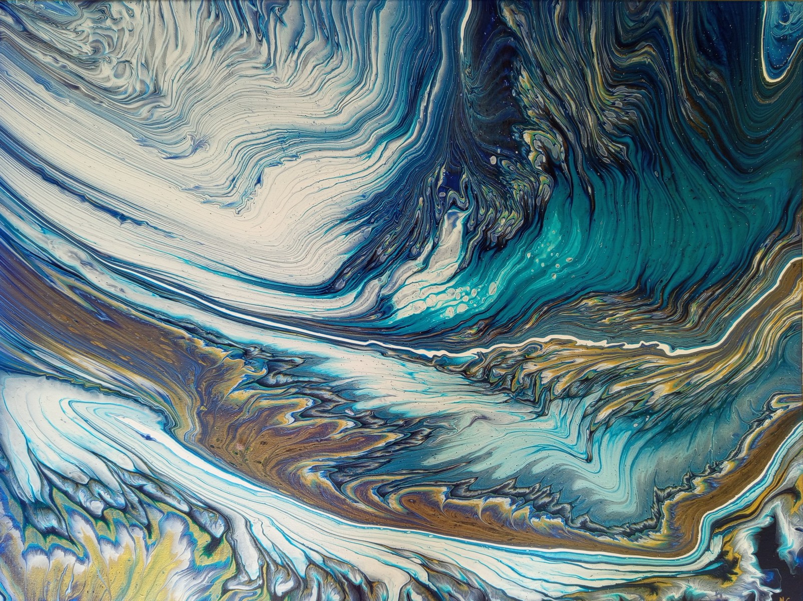 Fluidités éphémères, de Mof Fluid Art The Art Cycle