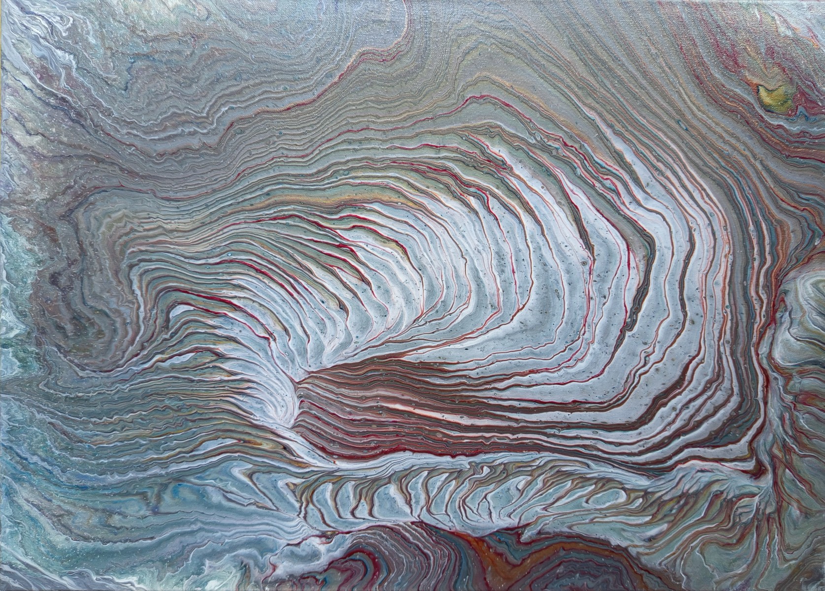 La douceur, de Mof Fluid Art The Art Cycle