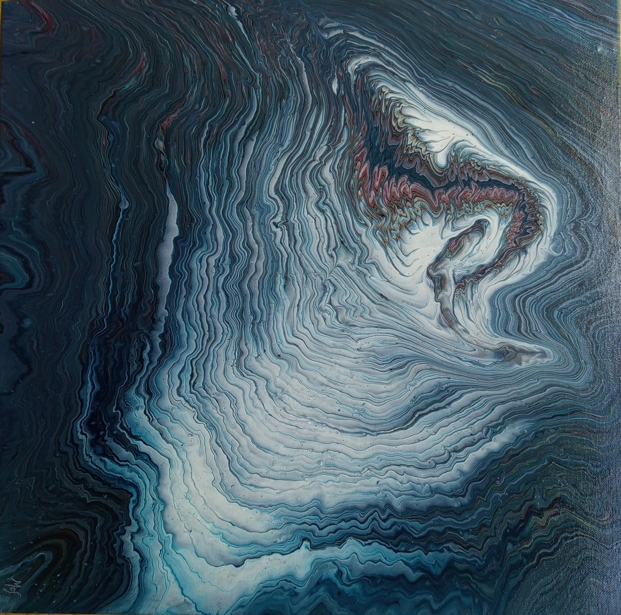 Turbulences 3, de Mof Fluid Art The Art Cycle