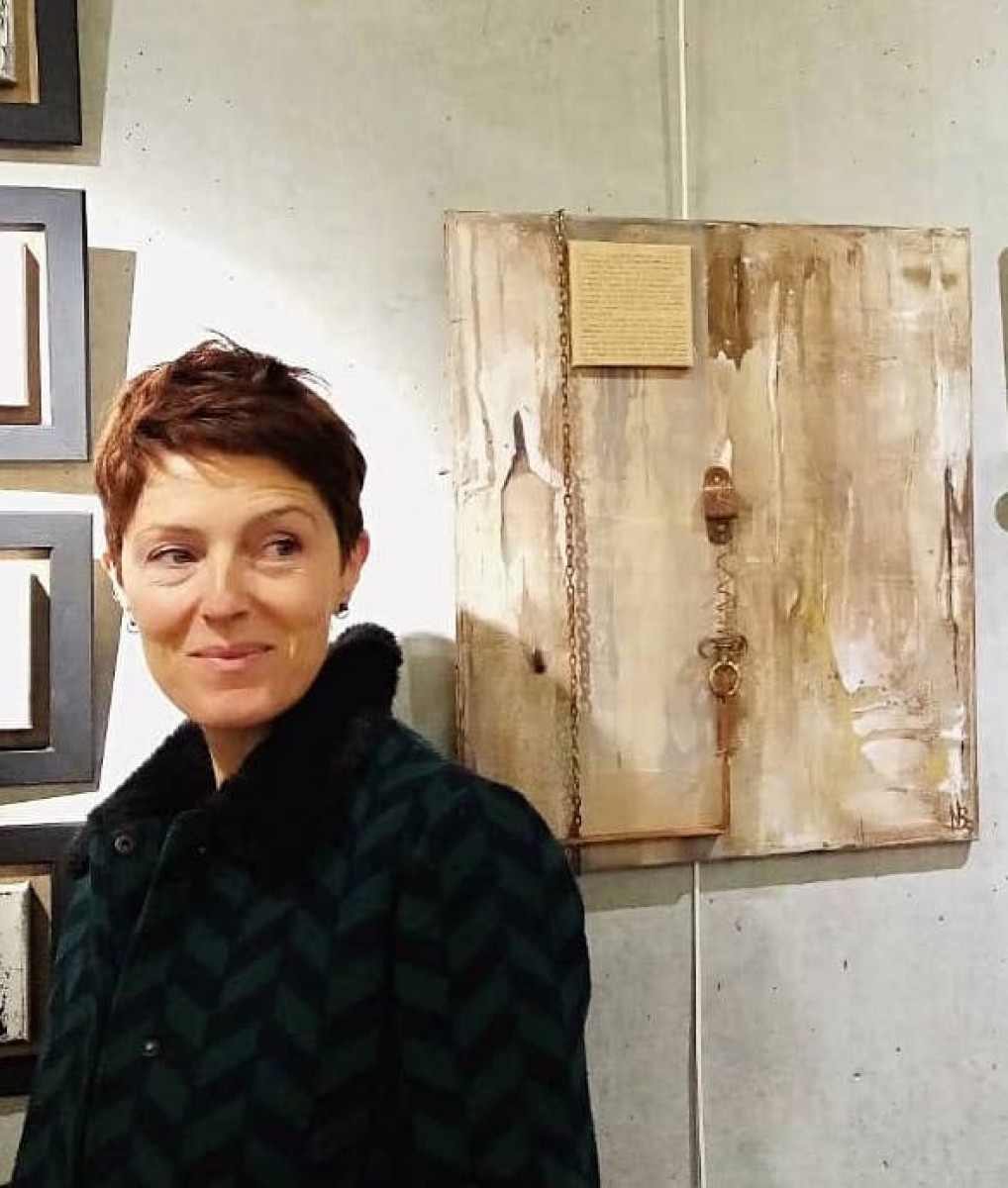 à la rencontre de l'artiste
                     Natasha Bertin                