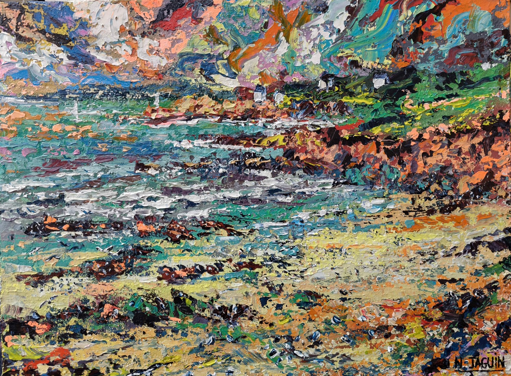 La plage aux oiseaux, de Nathalie Jaguin The Art Cycle