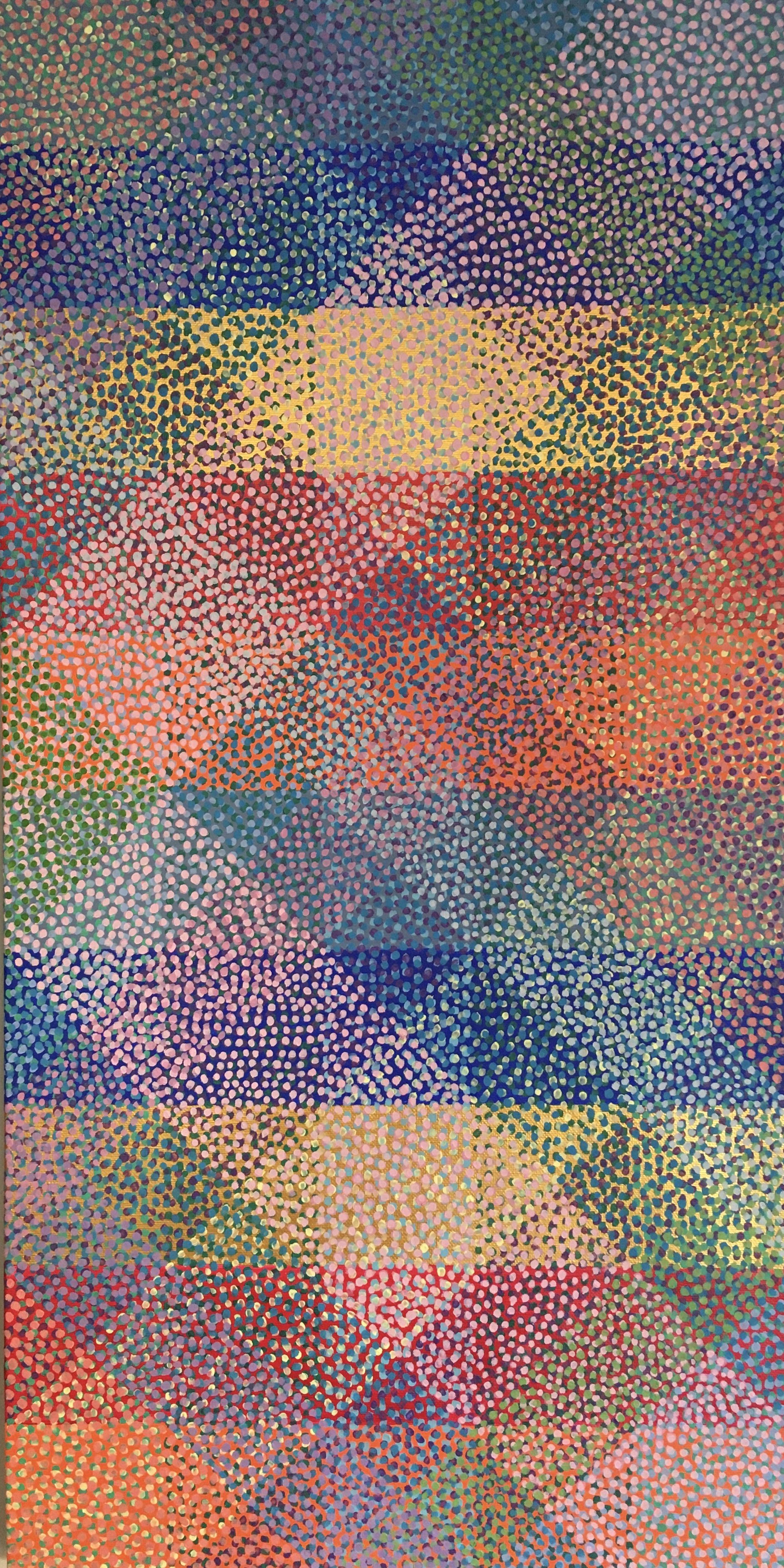 Comme un tissu écossais 2, de Nathalie Remond Callabat The Art Cycle