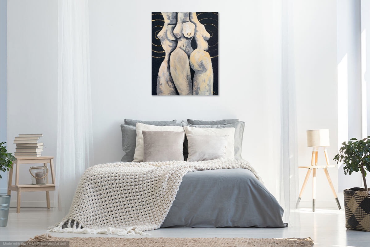 nellafauve 3gracesennoir peinture nu theartcycle photo_situation.jpg The Art Cycle