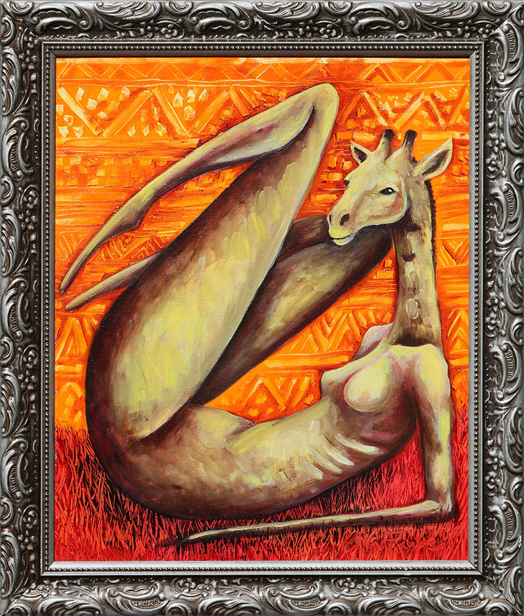 Girafe, de Nella Fauve The Art Cycle
