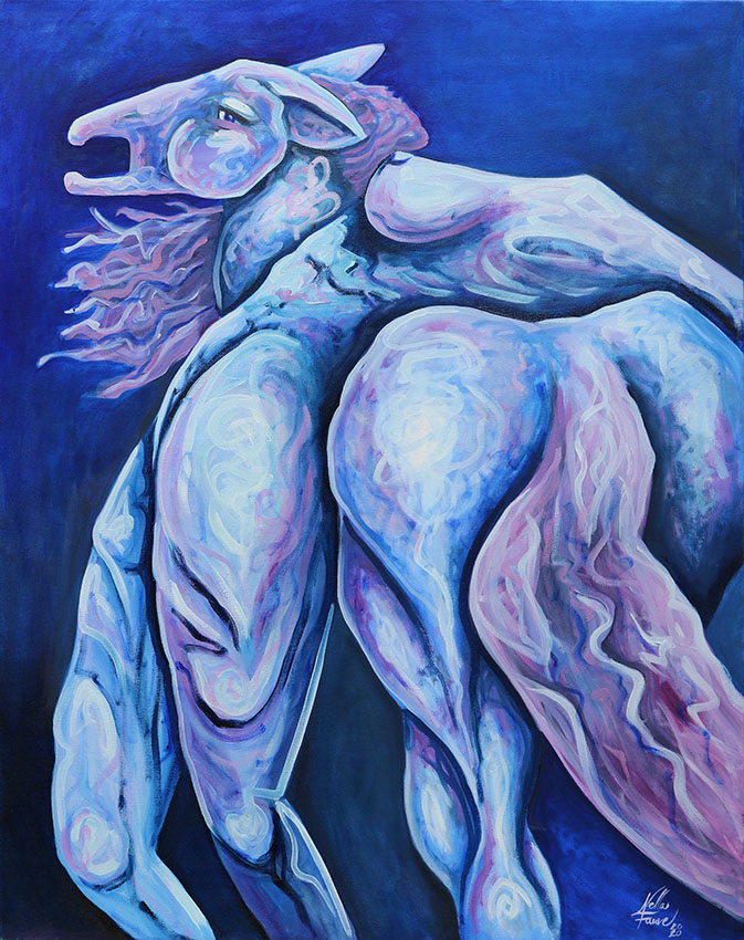 Amazone dormante, de Nella Fauve The Art Cycle
