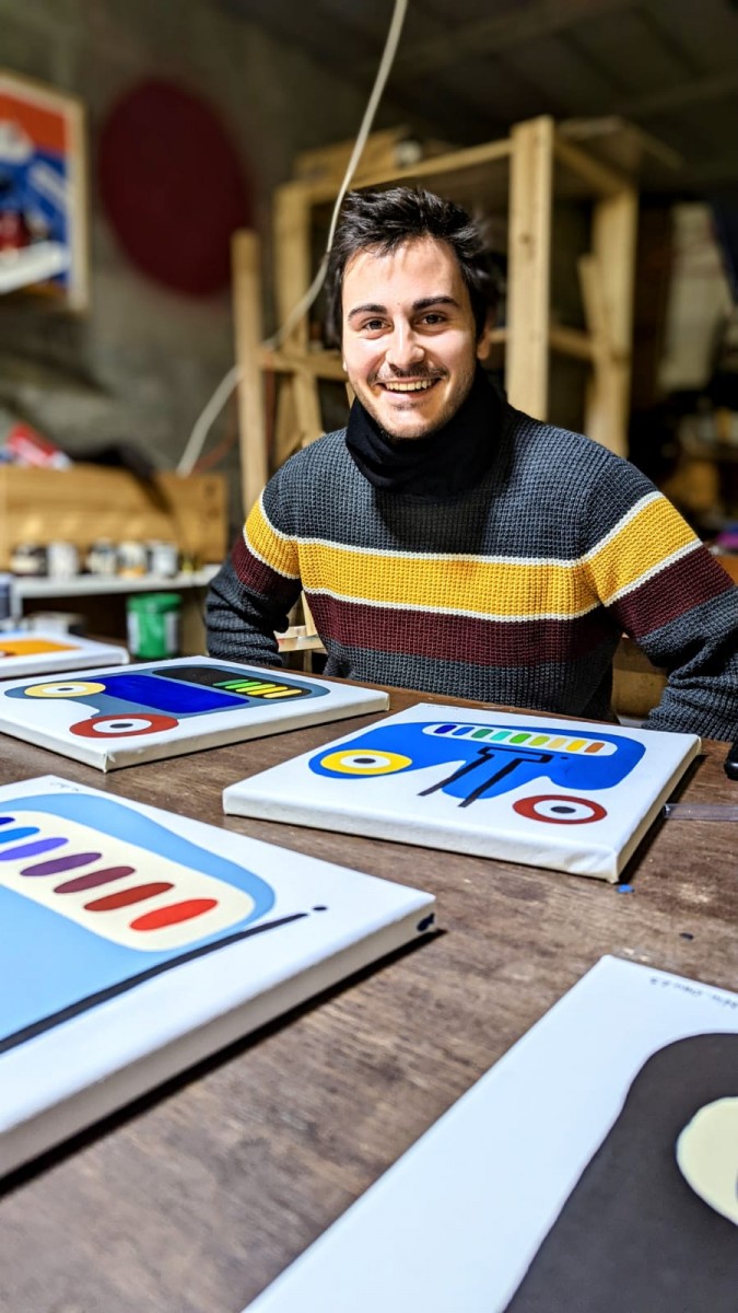 à la rencontre de l'artiste
                     Nic Obu                